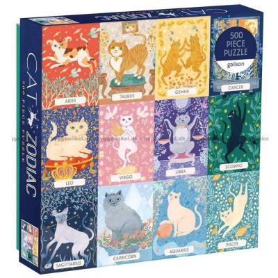 Stjärntecken: Katter, 500 bitar