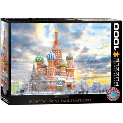 Moskva: Vasilijkatedralen - Ryssland, 1000 bitar