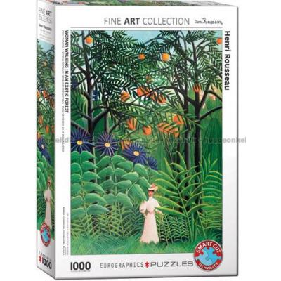Rousseau: Woman in an Exotic Forest, 1000 bitar