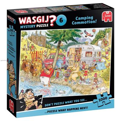 Mystery 6: Kaos på campingen, 1000 bitar