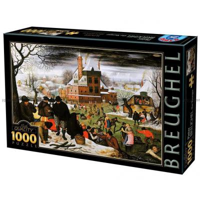 Brueghel: Winter, 1000 bitar