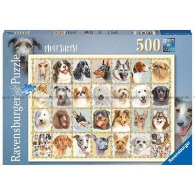 Searle: Hundporträtt, 500 bitar