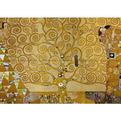 Bild av Gustav Klimt: Livets trä, 1000 bitar