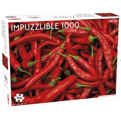 Röda chili, 1000 bitar