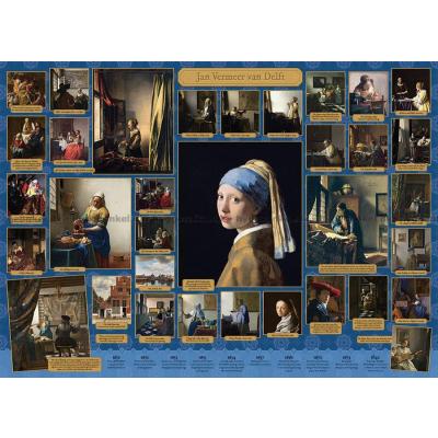 Bild av Vermeer: Collage, 1000 bitar