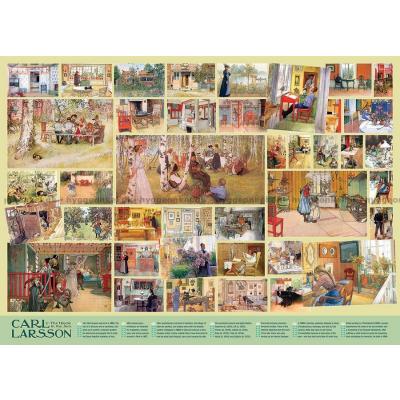 Bild av Carl Larsson: Collage, 1000 bitar