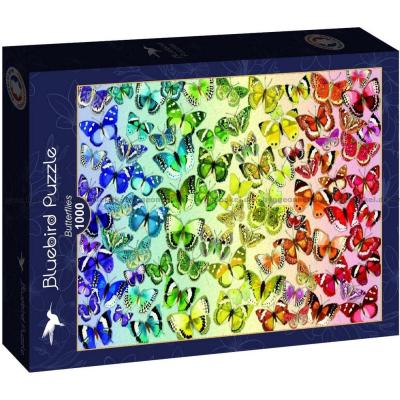 Behr: Färgglada fjärilar, 1000 bitar
