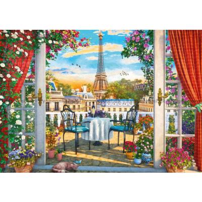 Bild av Davison: Paris - På balkongen, 1000 bitar