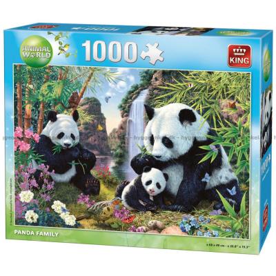 Read: Pandafamiljen, 1000 bitar