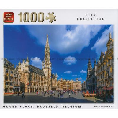 Belgien: Grand-Place, Bryssel, 1000 bitar