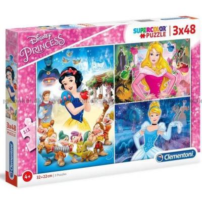 Disney prinsessor, 3x48 bitar