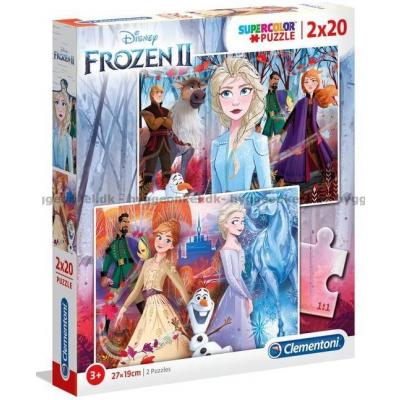 Disney: Frost 2 - Anna och Elsa, 2x20 bitar