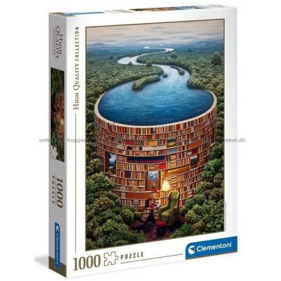 Yerka: Det natursköna biblioteket, 1000 bitar
