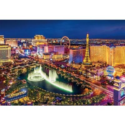 Bild av Las Vegas på natten, 6000 bitar
