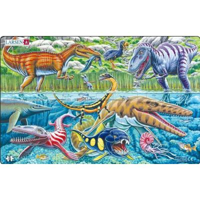 Dinosaurier: Vid vattnet - Rampussel, 28 bitar