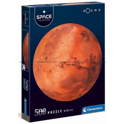 Nasa: Mars - Runt pussel, 500 bitar