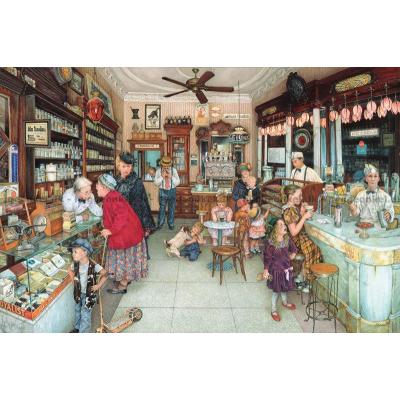 Bild av Brabeau: Café, 1000 bitar