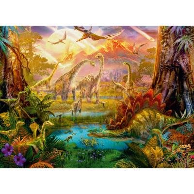 Bild av Här bor dinosaurierne, 500 bitar