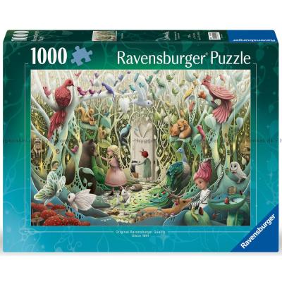 Haughton: Den hemliga trädgården, 1000 bitar