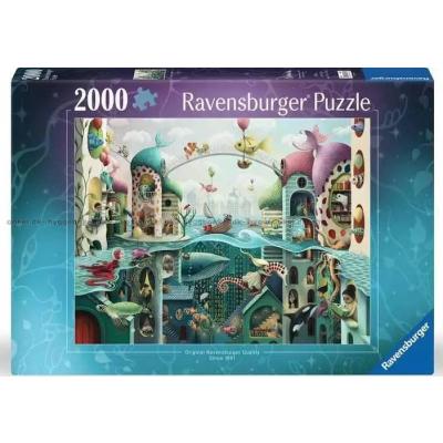 Om fisken hade ben, 2000 bitar