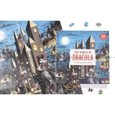 Bild av Draculas världen, 1000 bitar