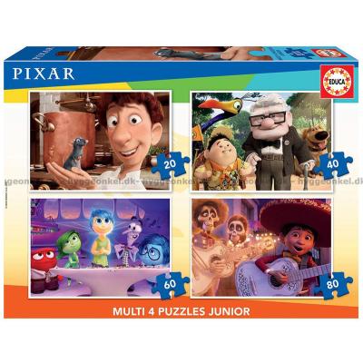Disney Pixar, 4 i 1, 20 bitar
