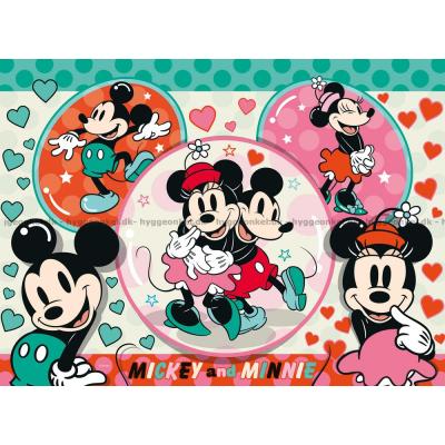 Bild av Disney: Musse och Mimmi Pigg, 150 bitar