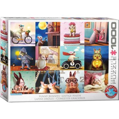 Heffernan: Roliga kaniner, 1000 bitar