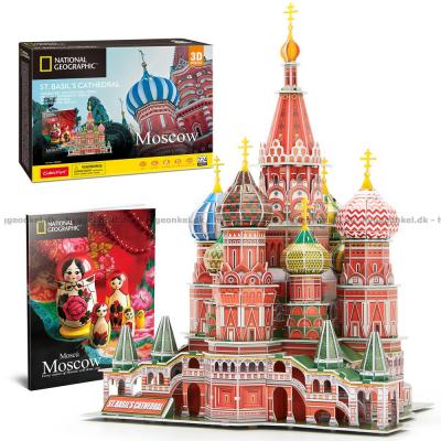 3D: Moskva - Vasilijkatedralen, 224 bitar