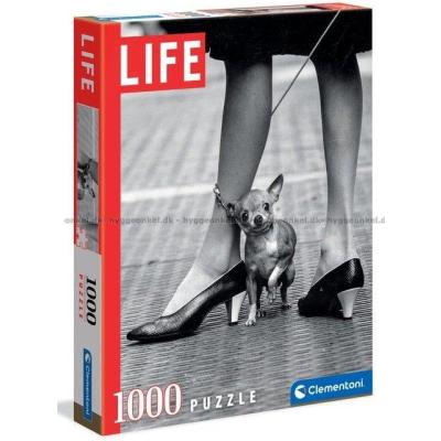 LIFE: Chihuahua - Svartvitt, 1000 bitar