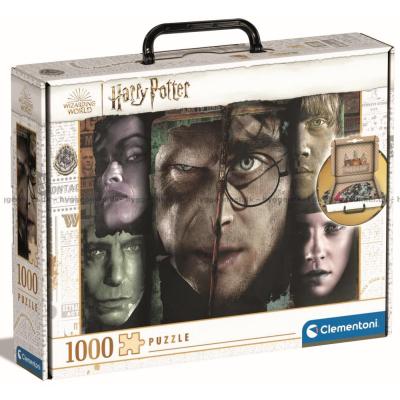 Harry Potter: Ansikte - Kollage, 1000 bitar