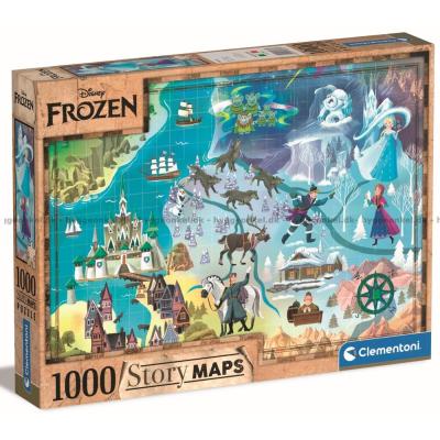 Disney: Frost - Karta, 1000 bitar
