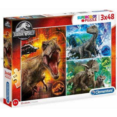 Jurassic World, 3x48 bitar