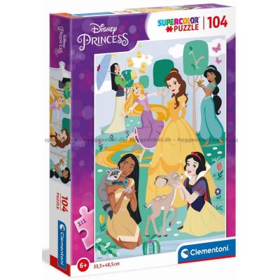 Disney prinsessor, 104 bitar