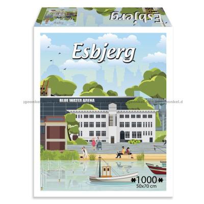 Danska städer: Esbjerg, 1000 bitar
