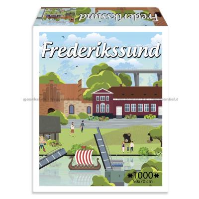 Danska städer: Frederikssund, 1000 bitar