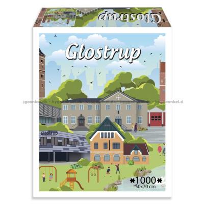 Danska städer: Glostrup, 1000 bitar