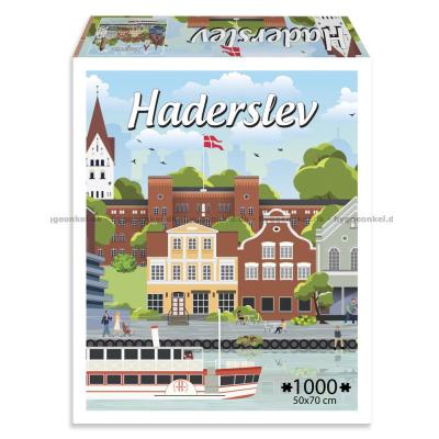 Danska städer: Haderslev, 1000 bitar