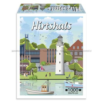 Danska städer: Hirtshals, 1000 bitar
