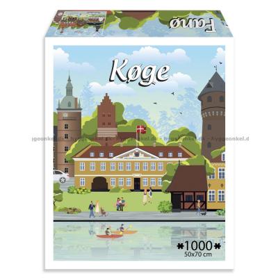 Danska städer: Køge, 1000 bitar