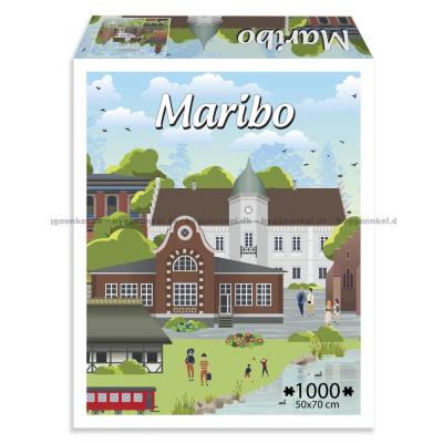 Danska städer: Maribo, 1000 bitar
