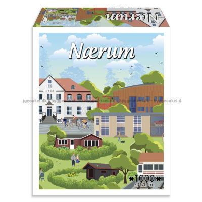 Danska städer: Nærum, 1000 bitar