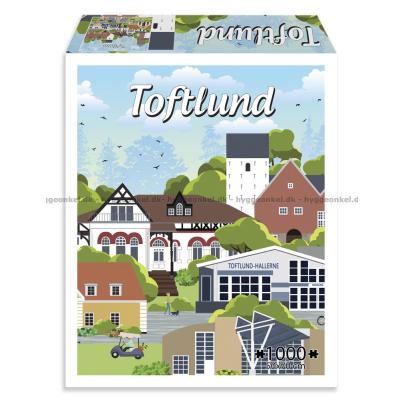 Danska städer: Toftlund, 1000 bitar