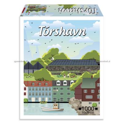 Danska städer: Tórshavn, 1000 bitar
