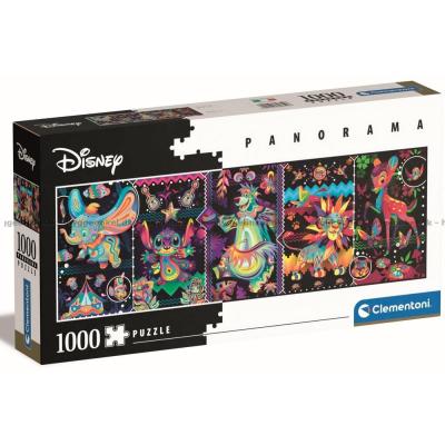Disney: Färgglada - Panorama, 1000 bitar