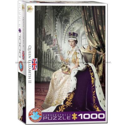 England: Drottning Elizabeth II, 1000 bitar