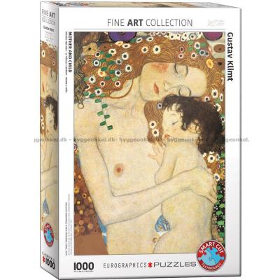 Klimt: Mother and Child, 1000 bitar