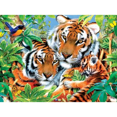 Robinson: Tiger familjen, 1000 bitar