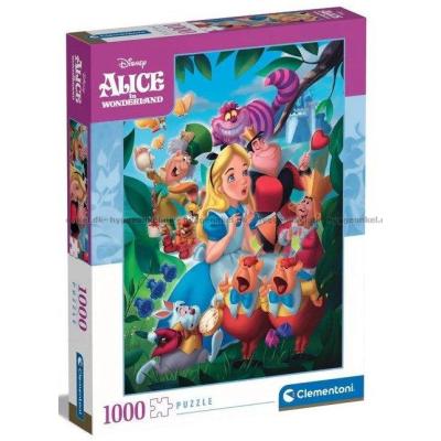 Disney: Alice i Underlandet - Tillsammans, 1000 bitar