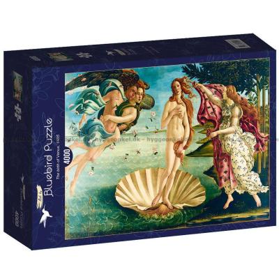 Botticelli: Venus födelse, 4000 bitar